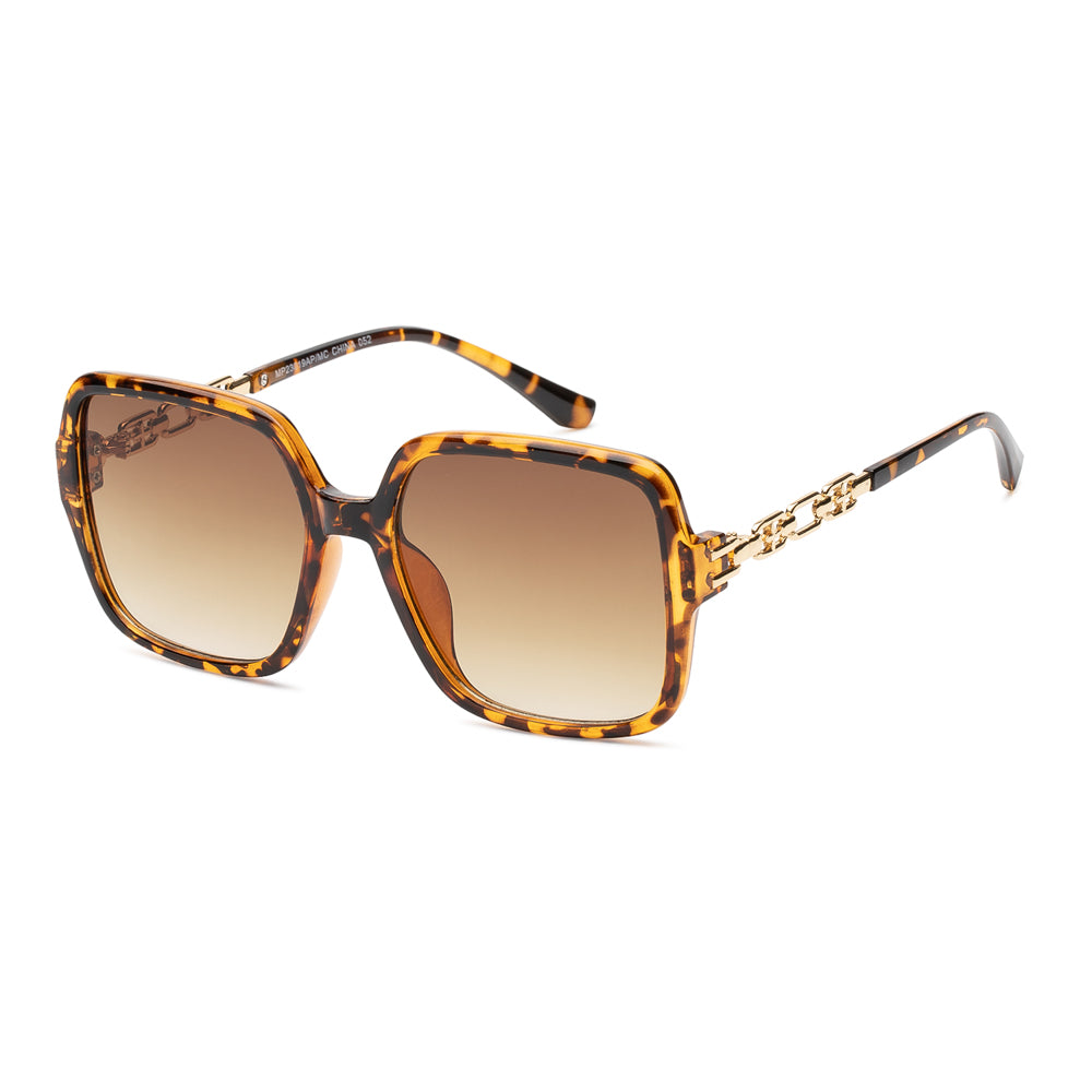 
                  
                    Stylish square sunglasses from APTCINC, featuring a mixed-metal and plastic design. The frame is modern and chic, suitable for ladies' fashion. Ideal for new arrivals in 2023, these sunglasses are perfect for adding a fashionable touch to any outfit.
                  
                