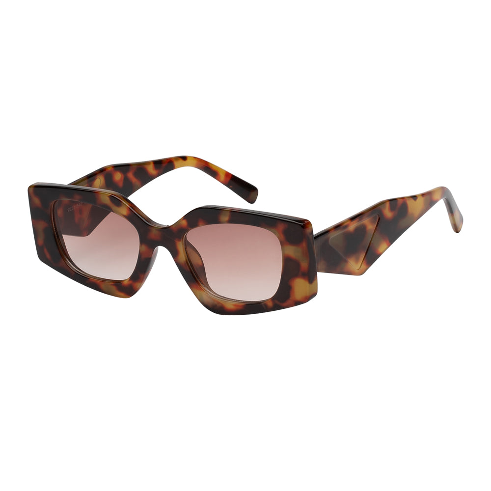 
                  
                    A pair of stylish geometric sunglasses designed for women, featuring a rectangular frame made of plastic. The sunglasses are part of the APTCINC collection, showcasing a modern and fashionable aesthetic suitable for new arrivals in 2023.
                  
                