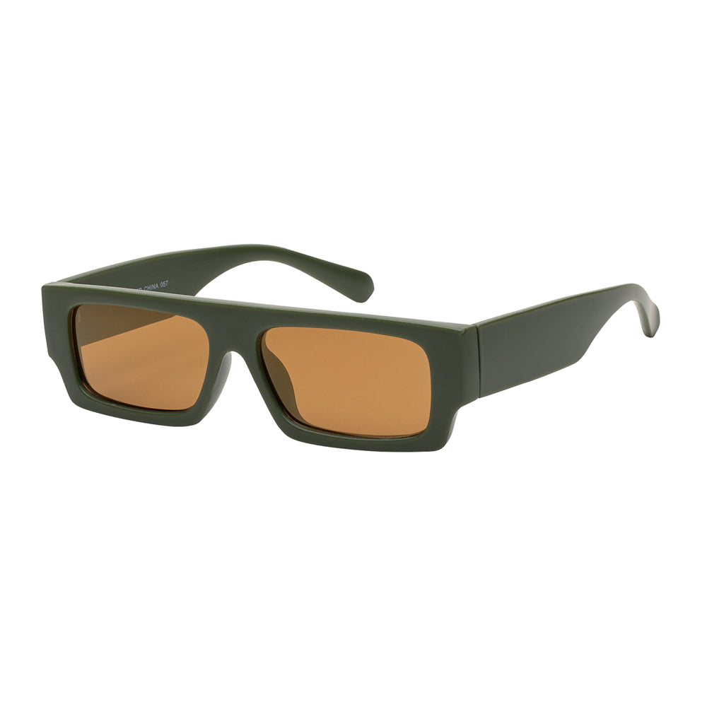 
                  
                    A pair of stylish slim rectangle sunglasses designed for both men and women, featuring a plastic frame. The sunglasses are part of the APTCINC collection, model P7308AP, and are showcased in a fashionable setting, suitable for casual and formal wear.
                  
                