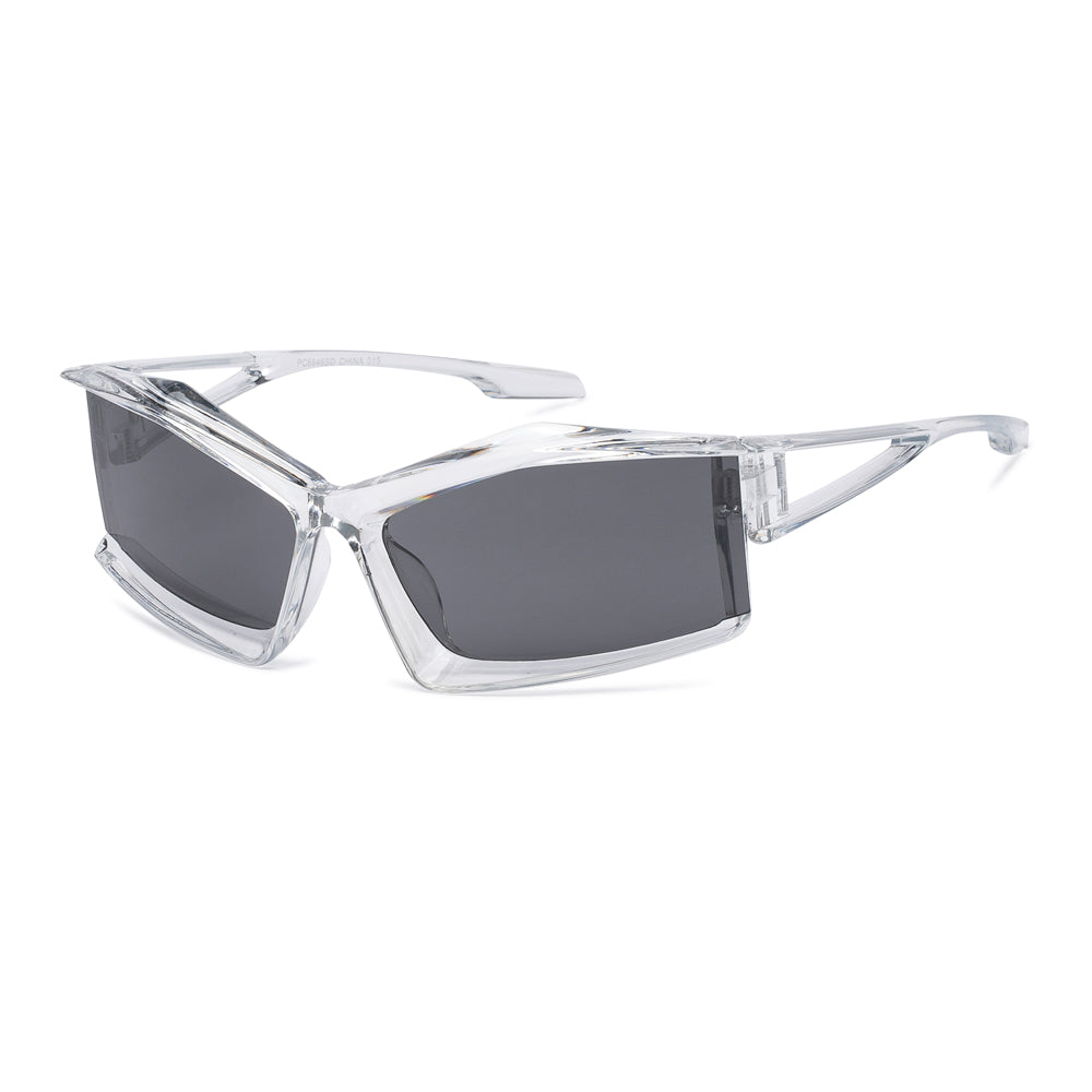 
                  
                    A pair of stylish wrap-around sunglasses from APTCINC, model PC6846SD. The sunglasses feature a sleek design, suitable for men's fashion, and are highlighted as a best seller for 2024. They are part of a sports and fashion collection, showcasing modern aesthetics and functionality.
                  
                