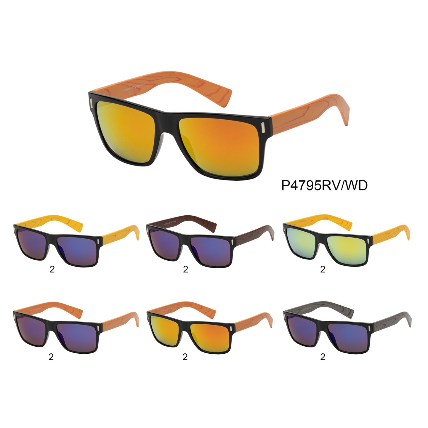 
                  
                    SUNGLASS | P4795RV/WD
                  
                